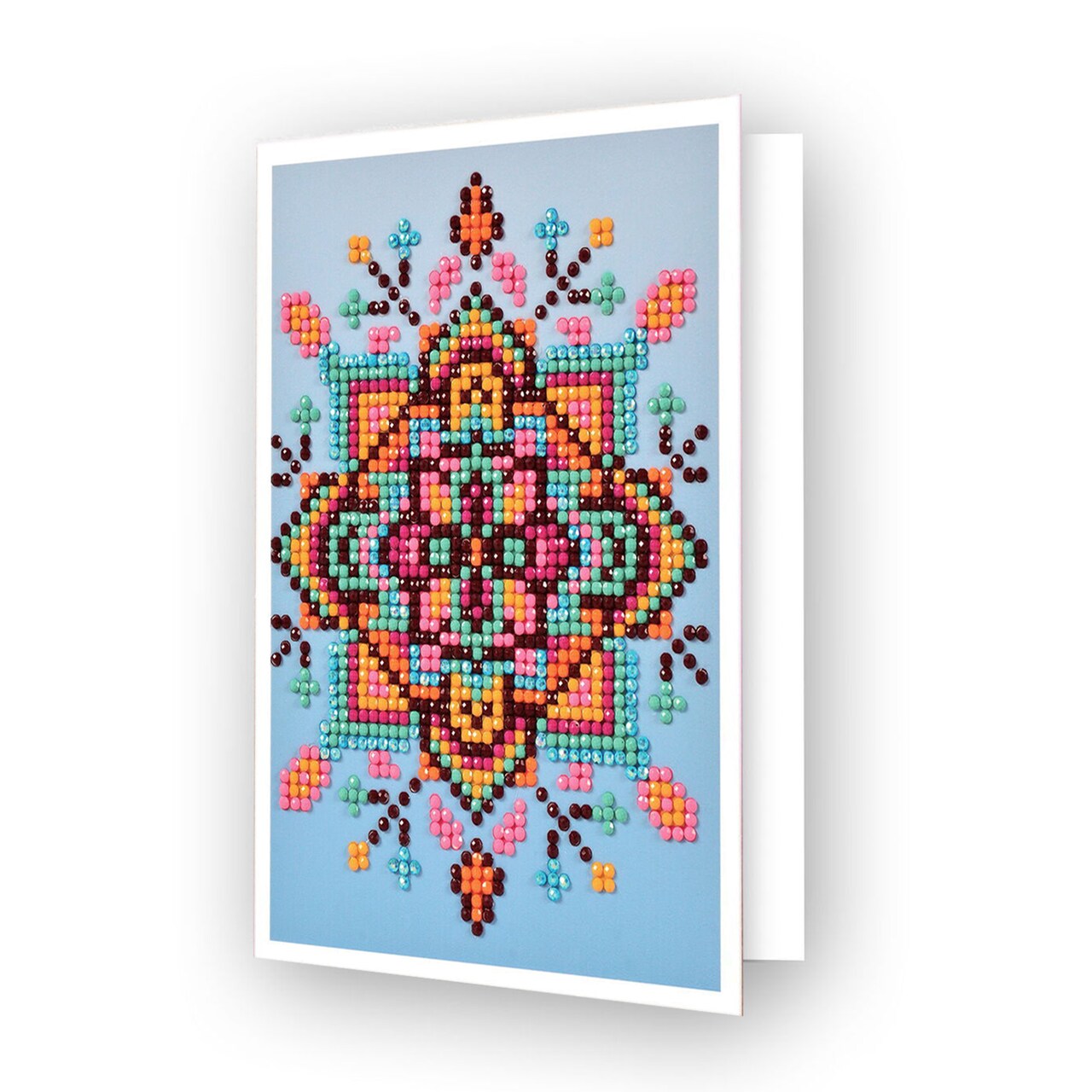 Diamond Dotz Blue Star Diamond Art Cards, Handmade Diamond Painting Cards Kit, Handmade Greeting Cards Kits for Thank You Notes and Special Occasions